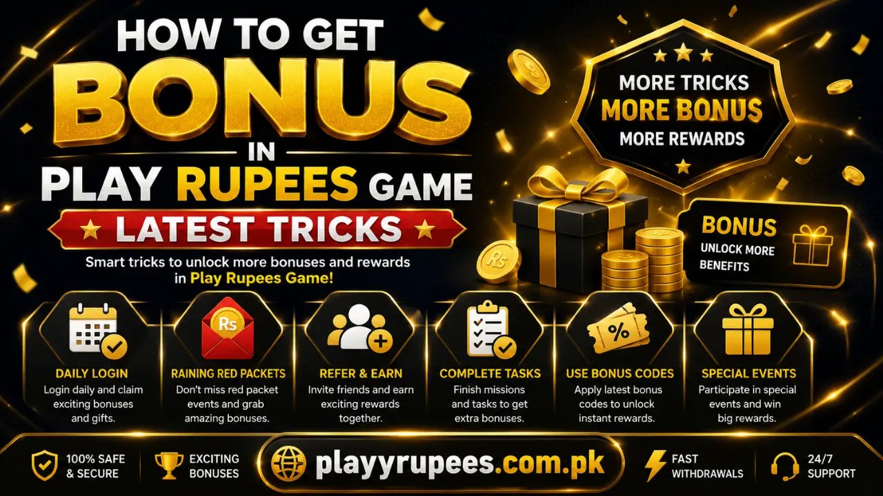 How to Get Bonus in Play Rupees Game Latest Tricks