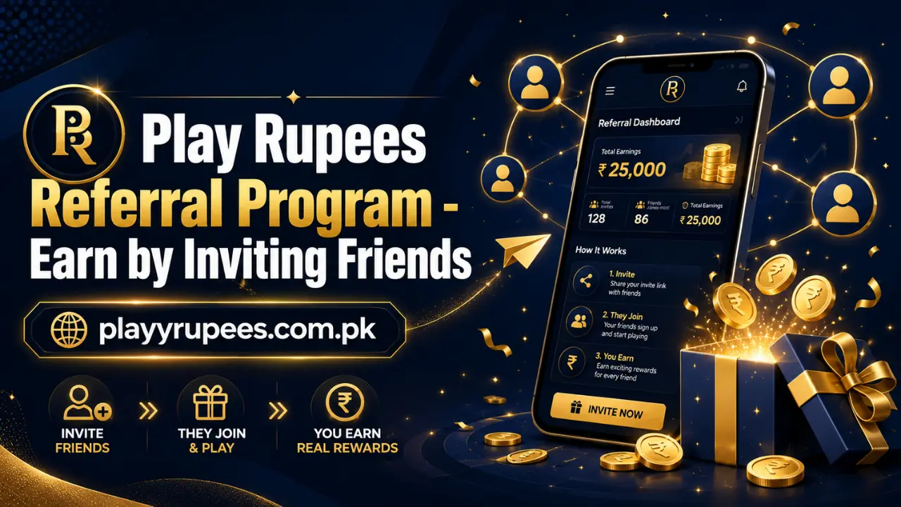 Play Rupees Referral Program - Earn by Inviting Friends