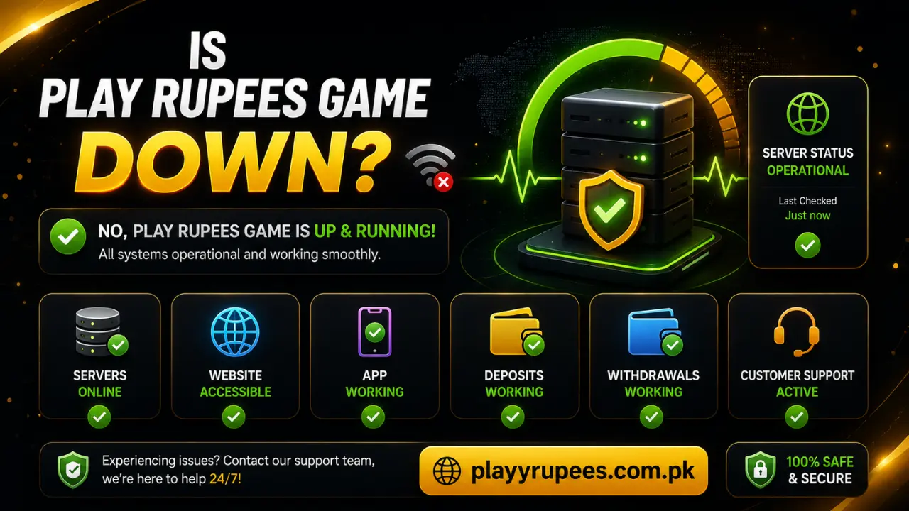 is Play Rupees Game down